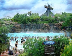 The Typhoon Lagoon Wave Pool